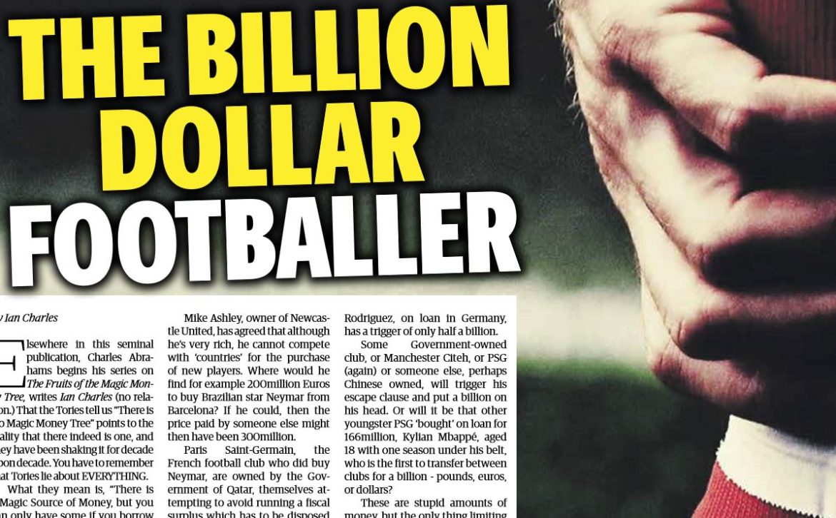 The Billion Dollar Footballer