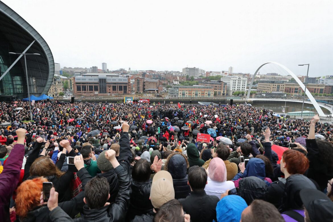 CORBYN AT MANCHESTER RALLY THIS SUNDAY
