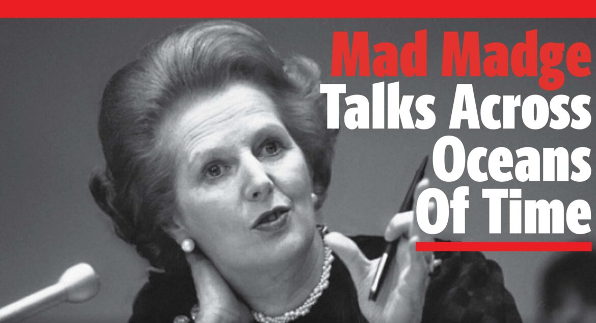 FROM BEYOND THE VEIL OF TEARS, ACROSS INFINITE OCEANS OF TIME, AUNTIE MAGGIE ANSWERS THE CALL OF THE TORMENTED.