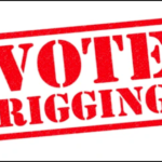 Vote rigging stamp