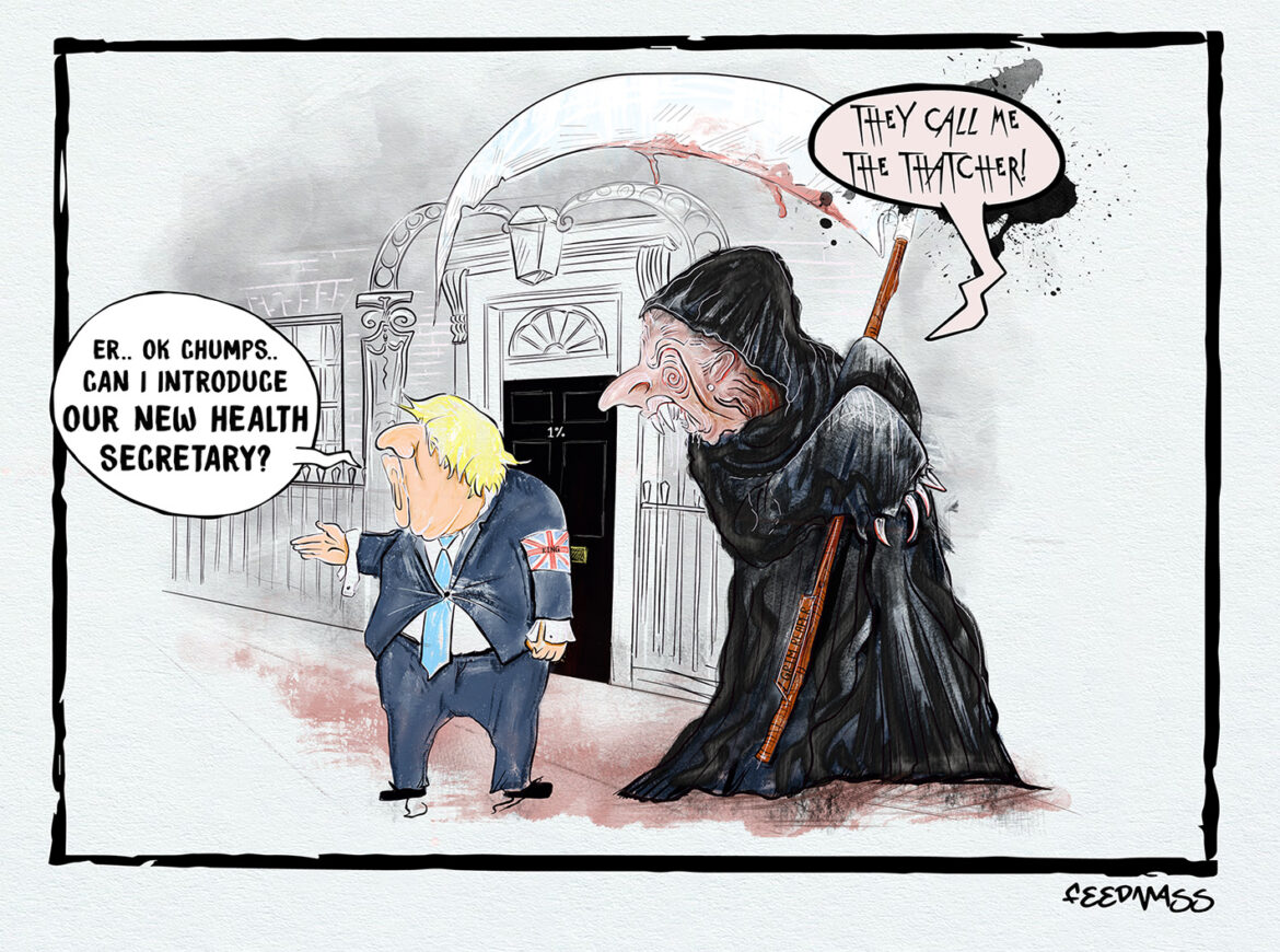 Boris Johnson selects a new health secretary