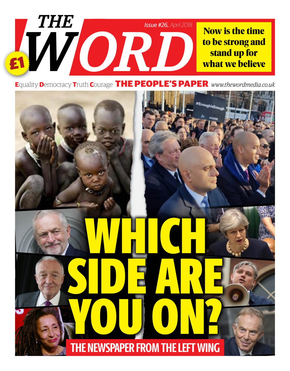 THE WORD IS GOING BACK INTO PRINT