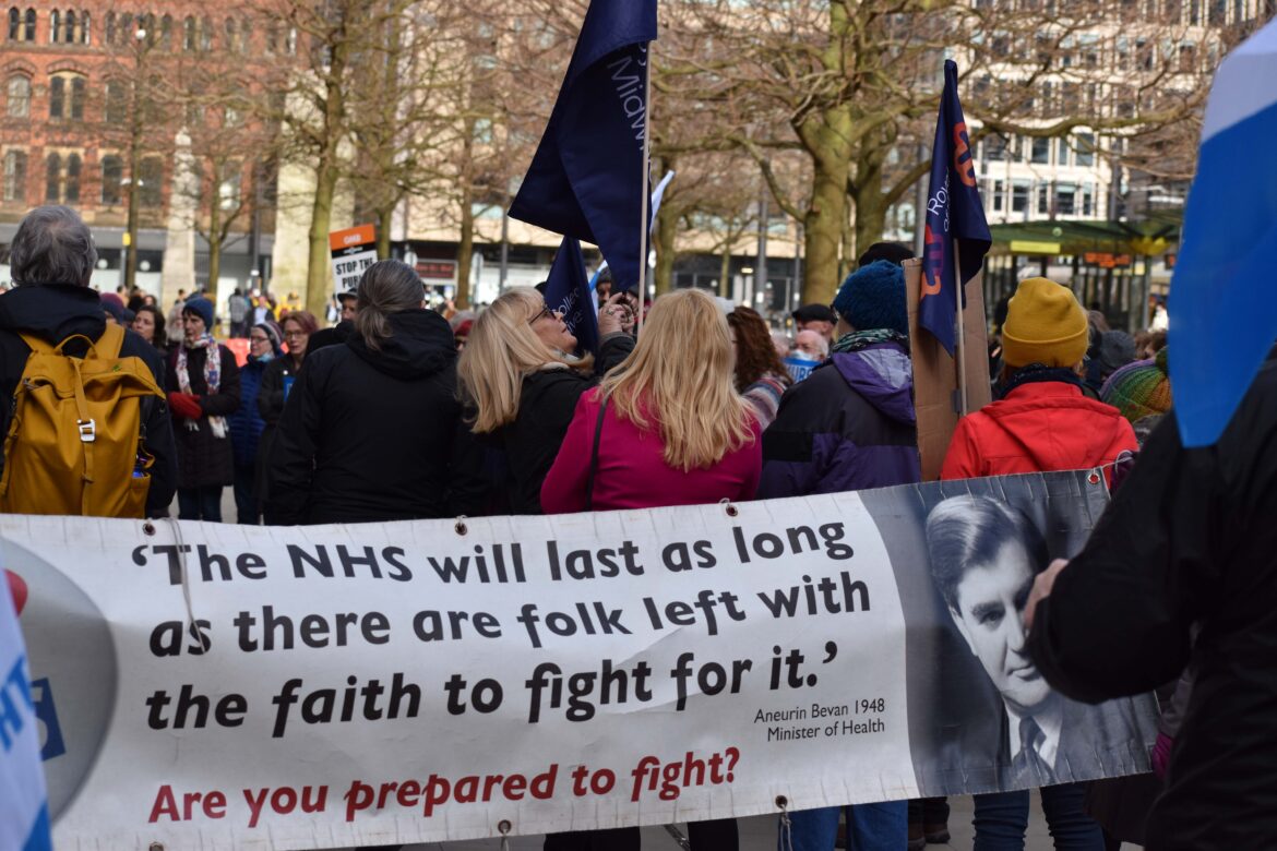 THE NHS IS DYING