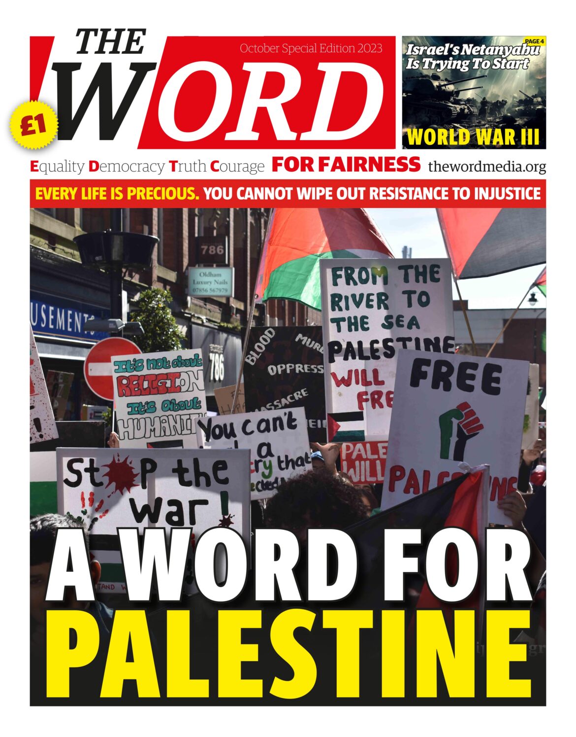 SPECIAL EDITION FOR PALESTINE