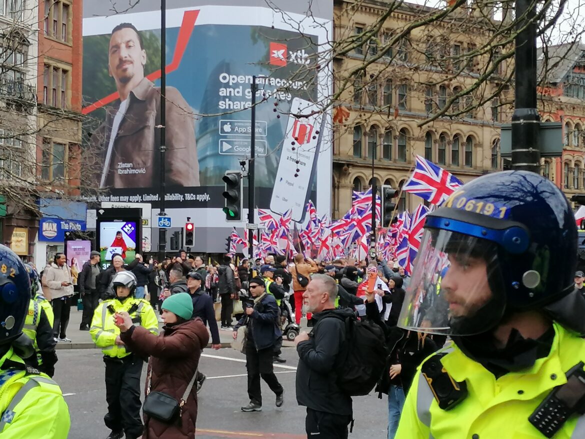 Fascists in Manchester defeated.
